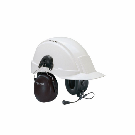 Peltor Hardhat Headset fitted with 4-pin female XLR (hardhat not included)