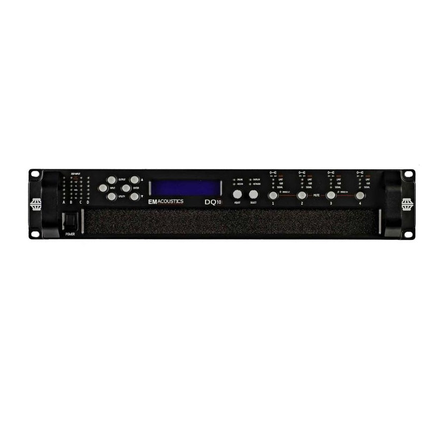 EM Acoustics DQ10 Advanced System Amplifier